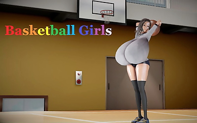 تقريبا كرة السلة girls..