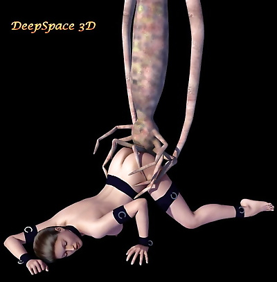 Deepspace3D Alien Monster..